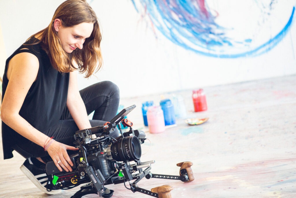 Lauren Klocker - Kamerafrau bei boxquadrat