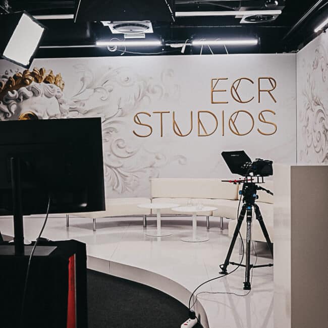 Livestreaming Studio am European Congress of Radiology 2026