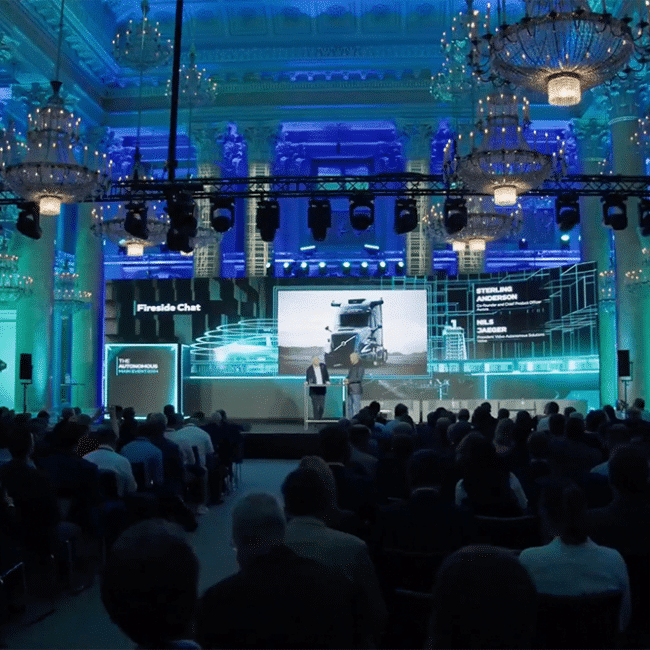 Keynote auf der Hauptbühne beim The Autonomous Main Event in der Hofburg Wien