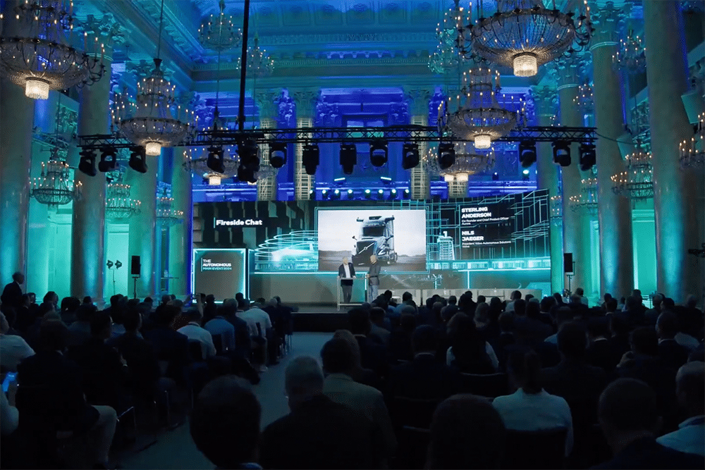 Keynote auf der Hauptbühne beim The Autonomous Main Event in der Hofburg Wien